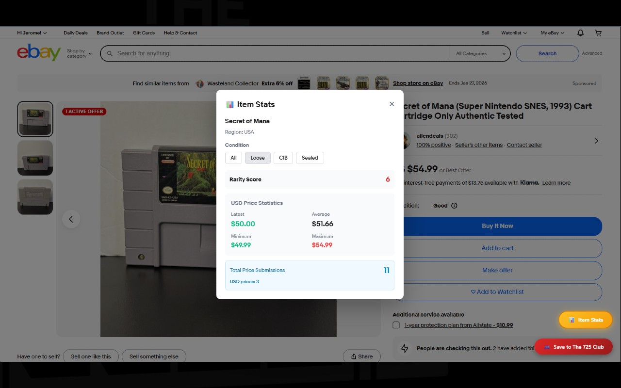 Extension settings and API key configuration